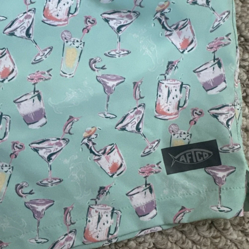 AFTCO swim shorts